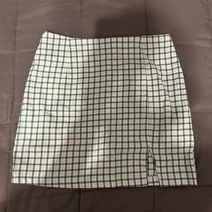 wild fable green plaid skirt SIZE 12